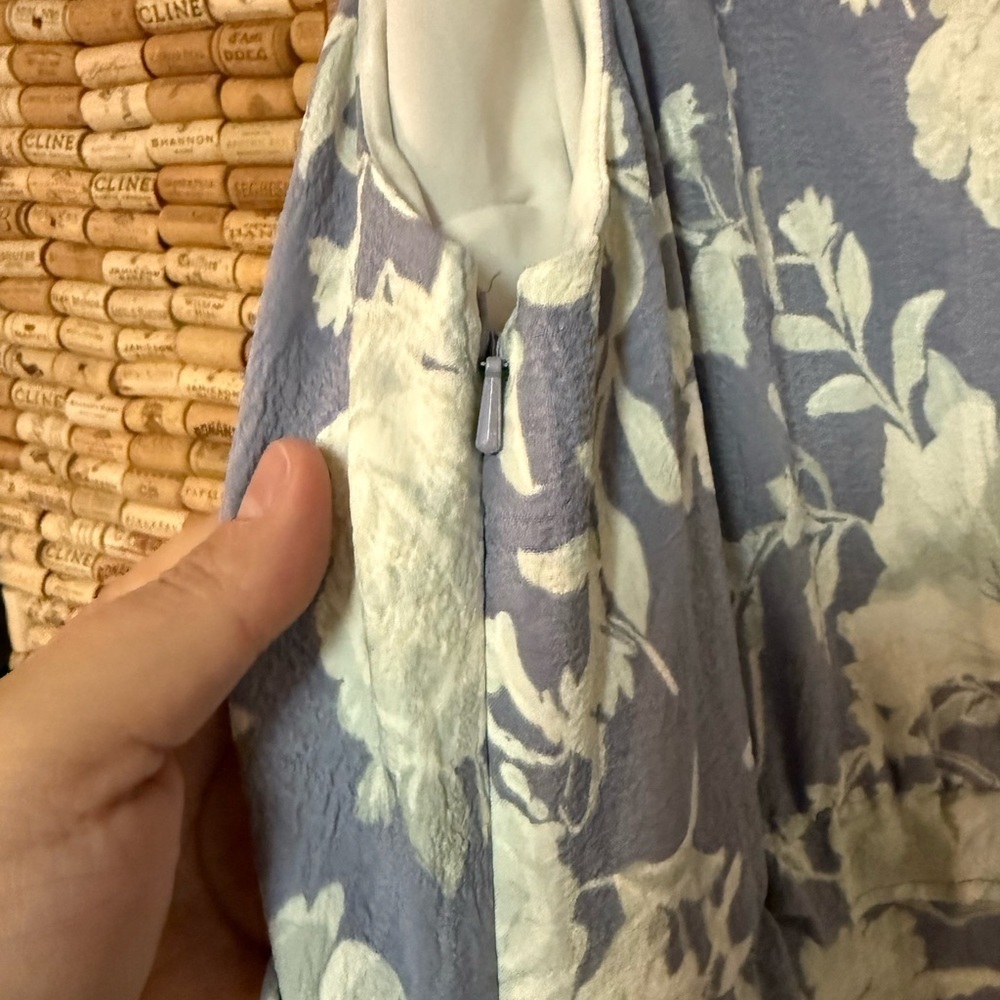 Nordstrom Chelsea28 lilac floral tiered maxi dress size XXL - Picture 7 of 8